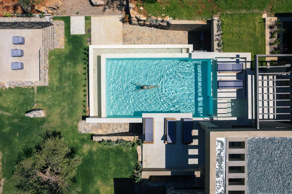Cool off and unwind in the tranquil waters of our spacious private pool.
