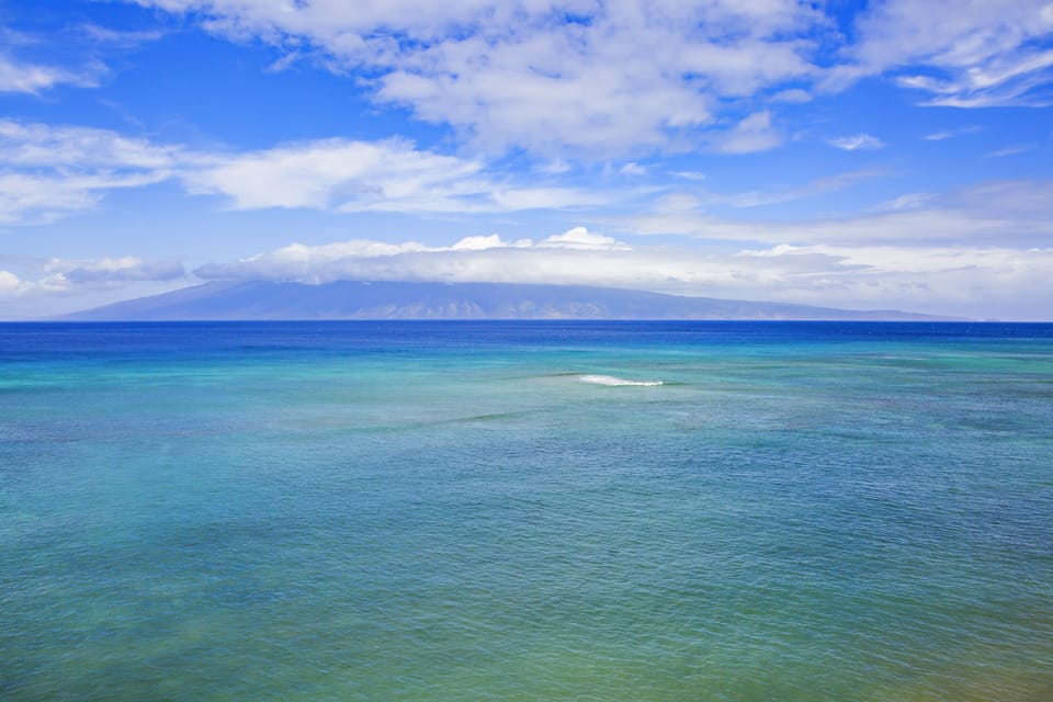 Beautiful sunsets with views of Molokai in the distance