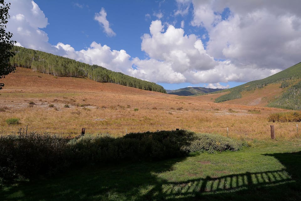 View to the west-perfect for sunsets!