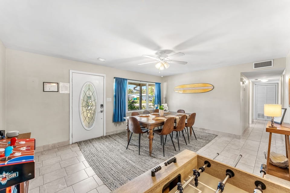 Spacious and welcoming.