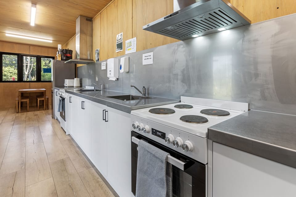Shared fridge, microwave