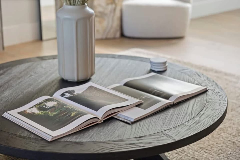Read and Relax: Enjoy a Cozy Corner with Books and Table