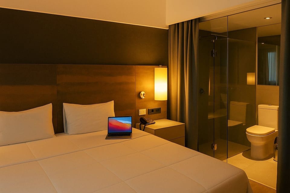 Suite | Blackout drapes, iron/ironing board, WiFi (free)
