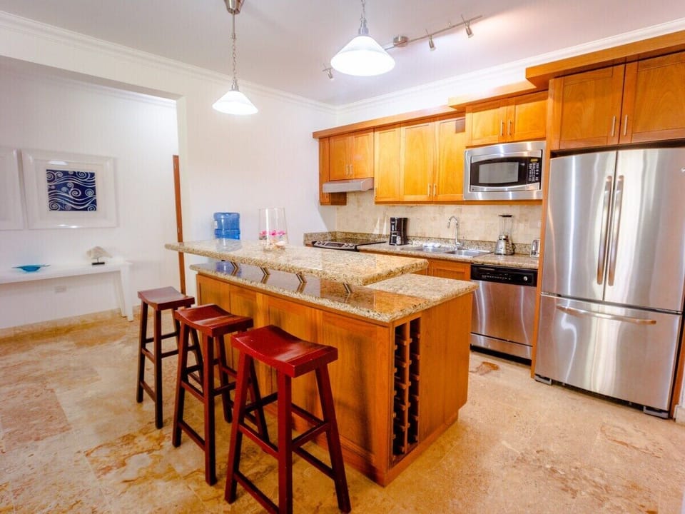 Fully equipped kitchen