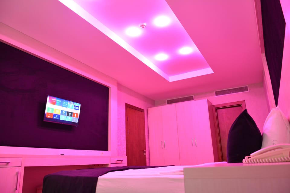 Superior Quadruple Room | Premium bedding, iron/ironing board, free WiFi, bed sheets