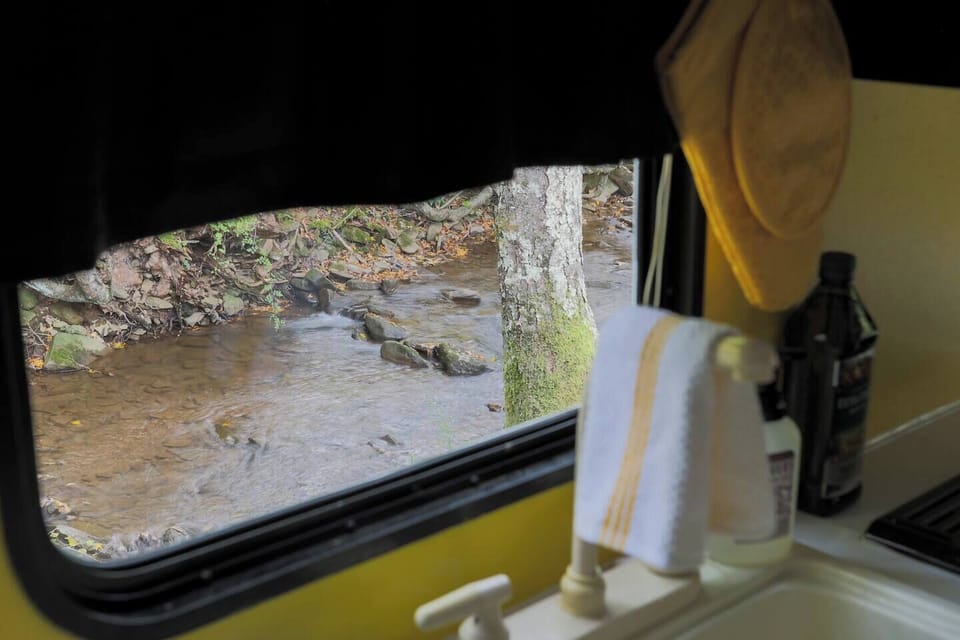 Creek from Kitchen