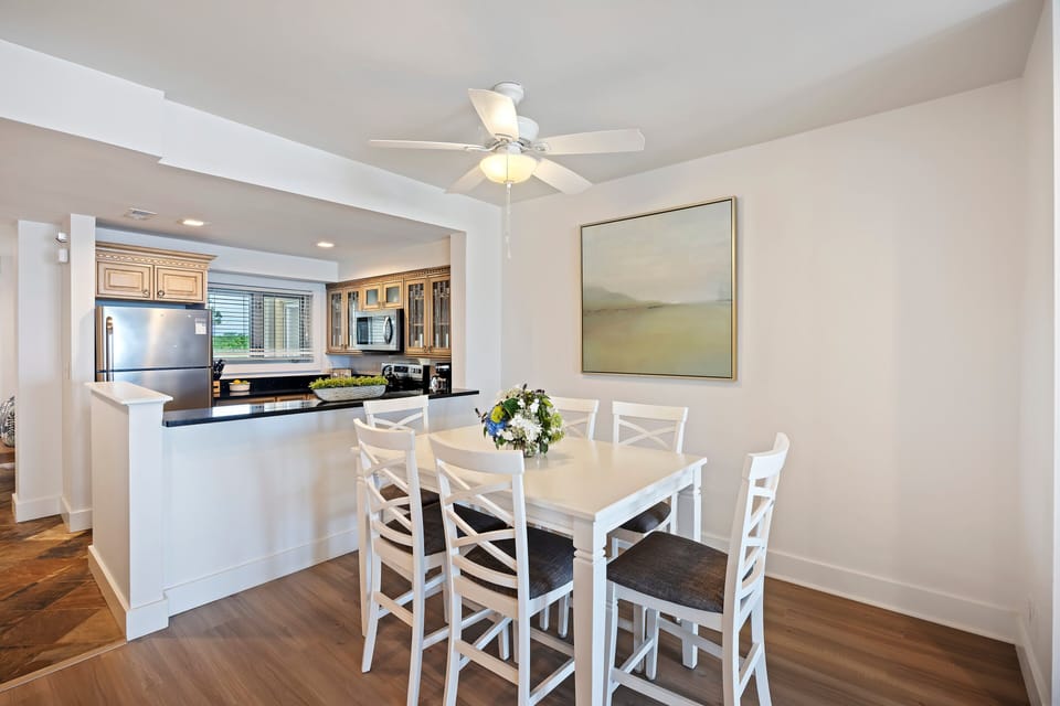 Dining room and Kitchen