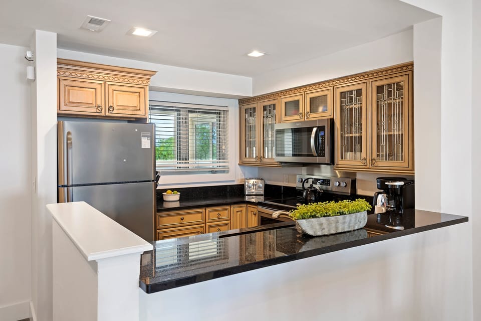 Fully equipped kitchen