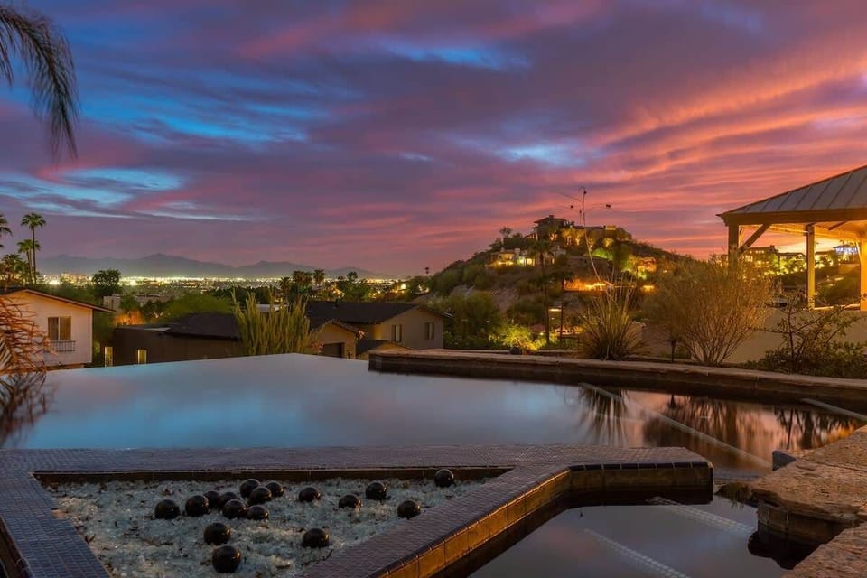 this is your private view from the pool 