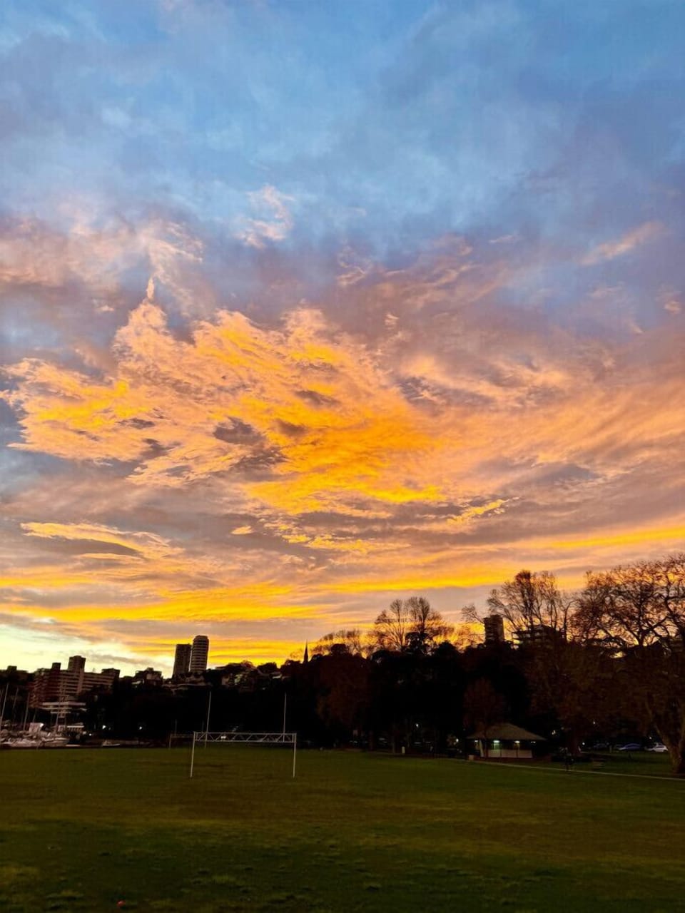 Take a stroll down to Rushcutters bay park