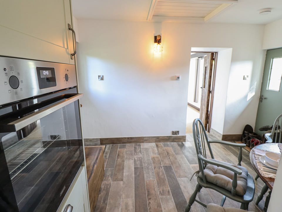 Fridge, dishwasher, electric kettle, toaster