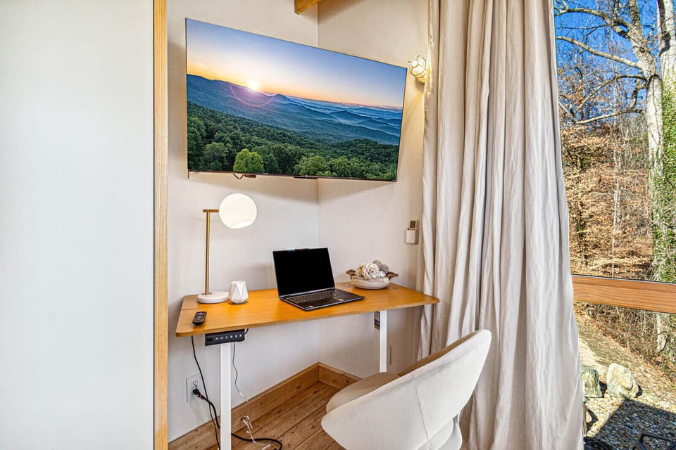 Reading/Computer Sit-Stand Desk in the Master Bedroom 1 when you need to focus
