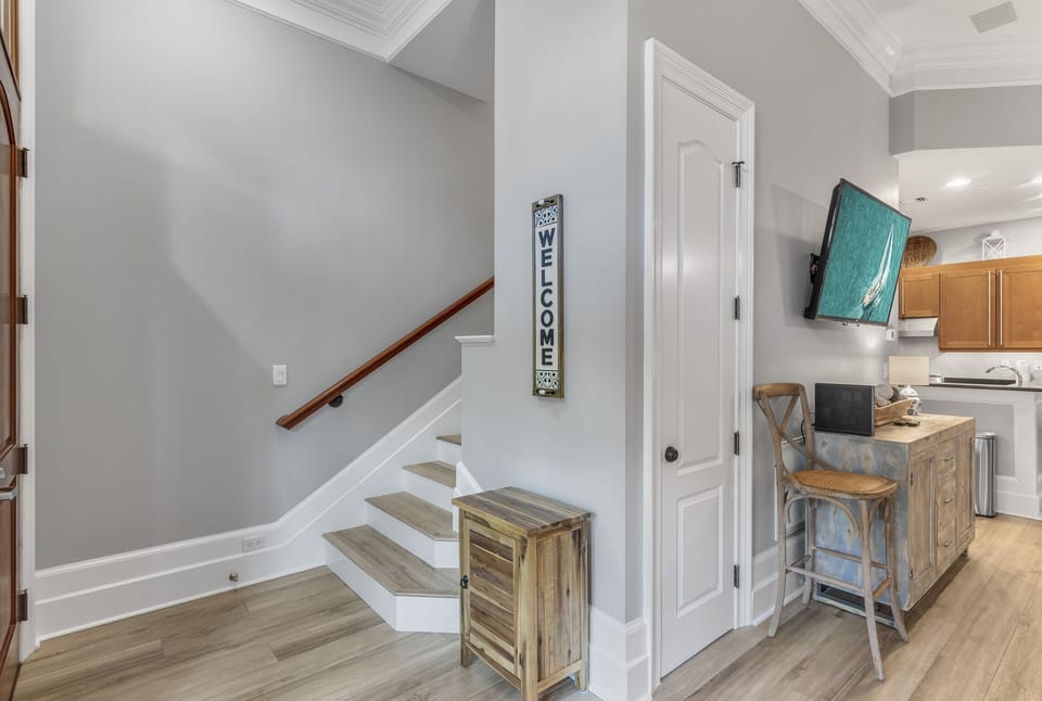 Stairs Leading to 2nd & 3rd Floors
