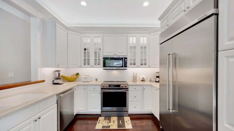 Fully outfitted with every appliance you may need...