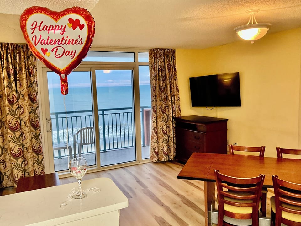 Living, Kitchen and Dining Views