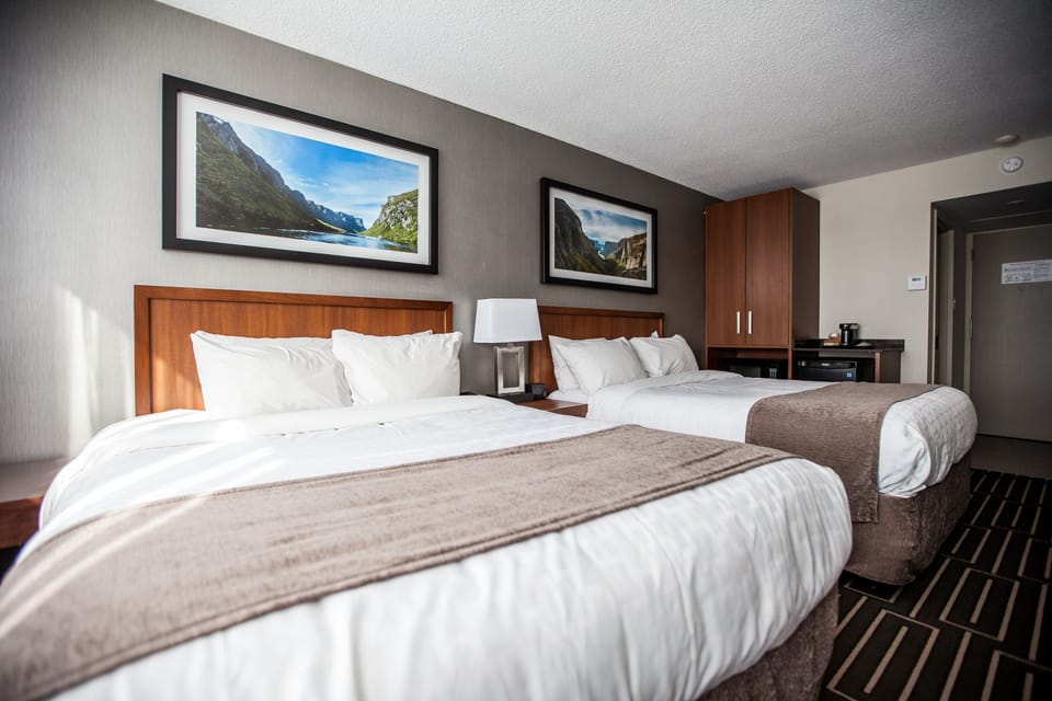 Desk, blackout drapes, iron/ironing board, free WiFi