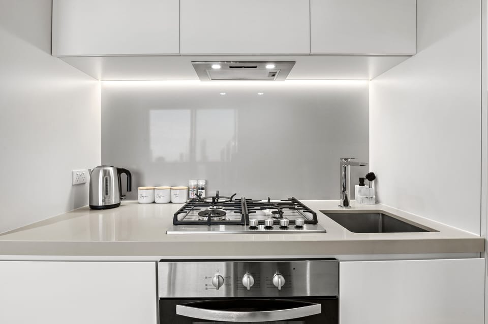 Equipped kitchen ready for the night in!
