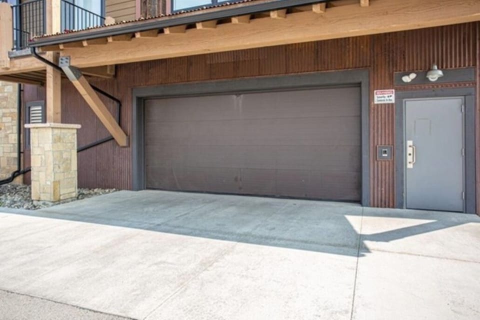 Heated garage. Reserved underground parking spot keeps your car warm & snow-free