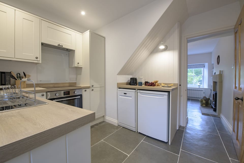 Ground floor: The kitchen is well-equipped for your holiday in the Yorkshire Dales