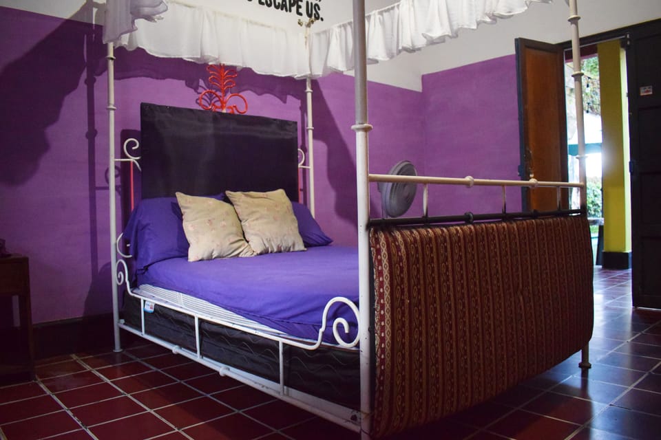 Basic Double Room | Down comforters, laptop workspace, WiFi (free)