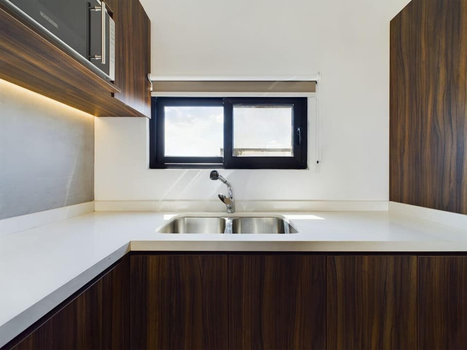 Fully equipped kitchen—perfect for your vacation cooking needs.