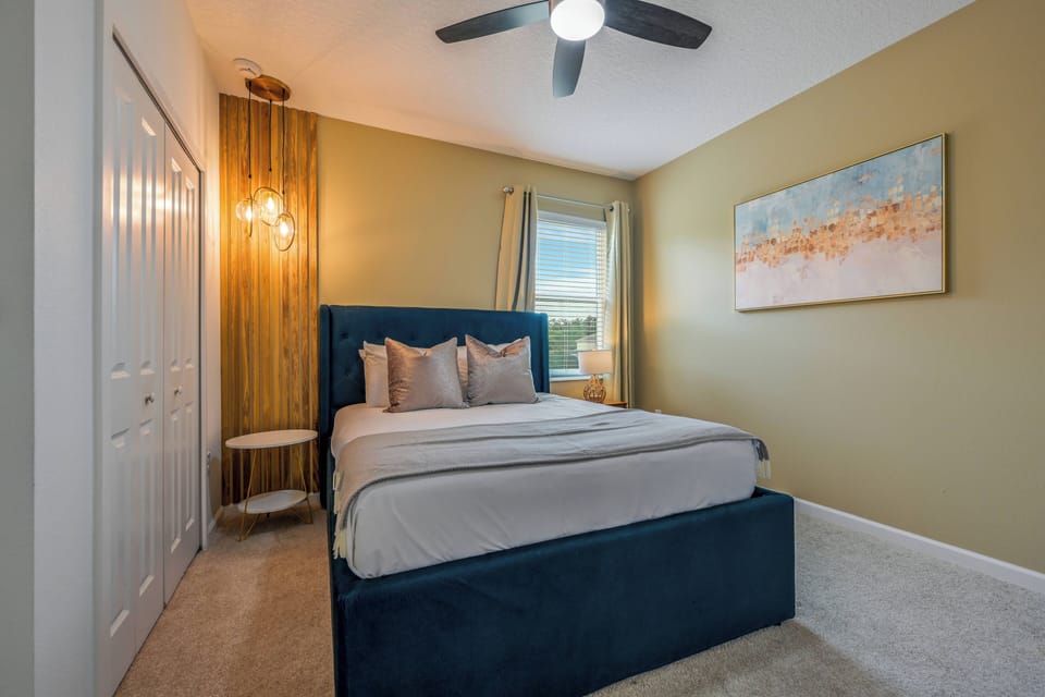 Queen bedroom located on the second floor