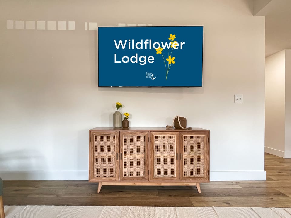 Tv in family room
