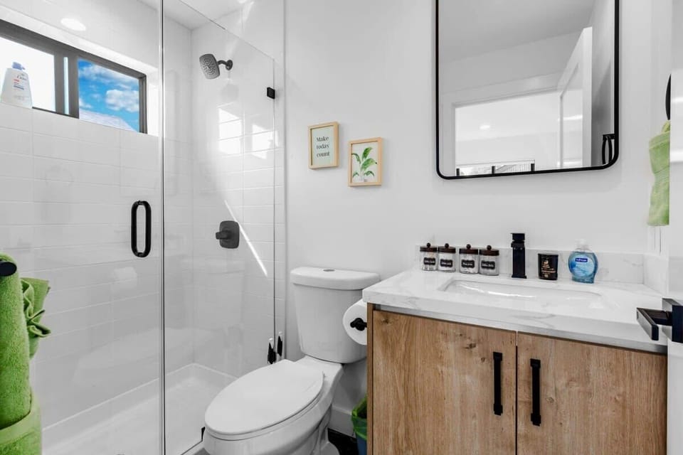 The 1st full bath on the 2nd floor