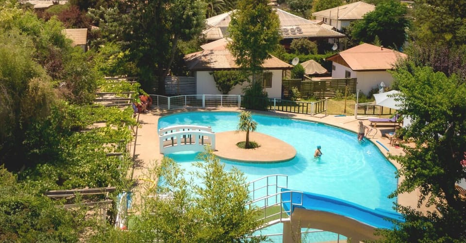Indoor pool, seasonal outdoor pool