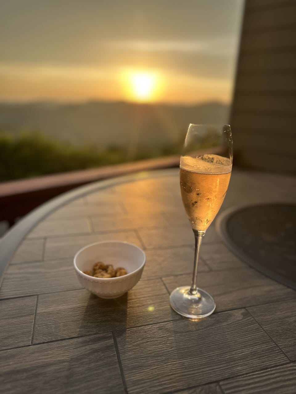 Sunsets to enjoy all; year round as we face West