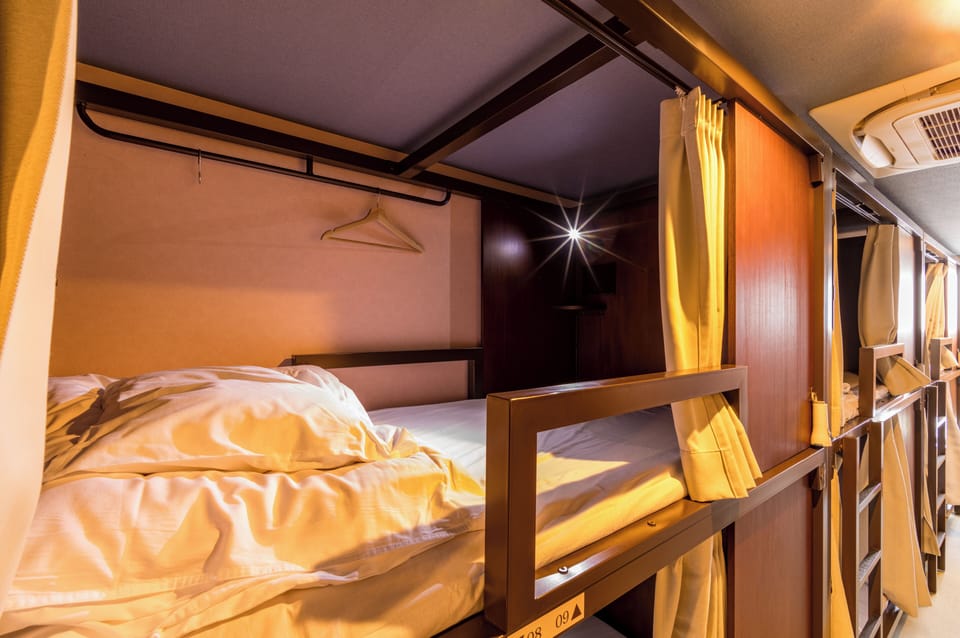 Basic Shared Dormitory | In-room safe, iron/ironing board, free WiFi, bed sheets