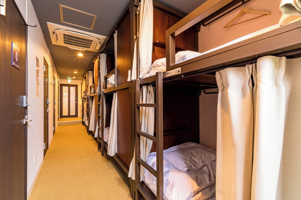 Basic Shared Dormitory | In-room safe, iron/ironing board, free WiFi, bed sheets