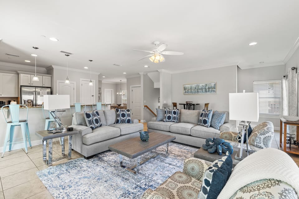 Open Concept Living Area