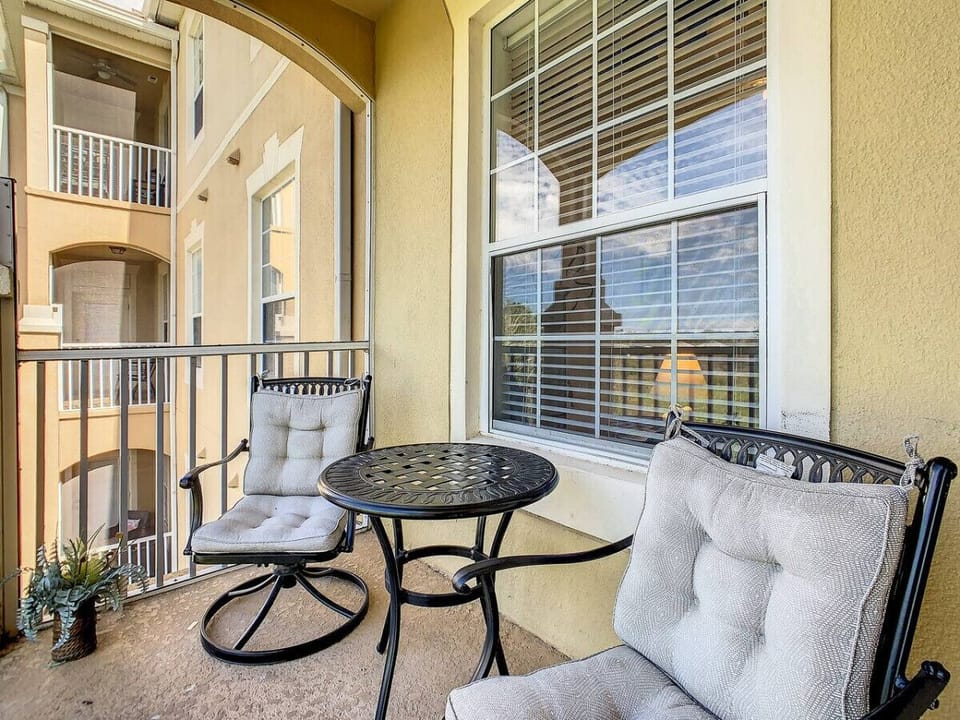 Take in the serene lake views from the balcony. Ideal for a peaceful morning coffee or an evening sunset.