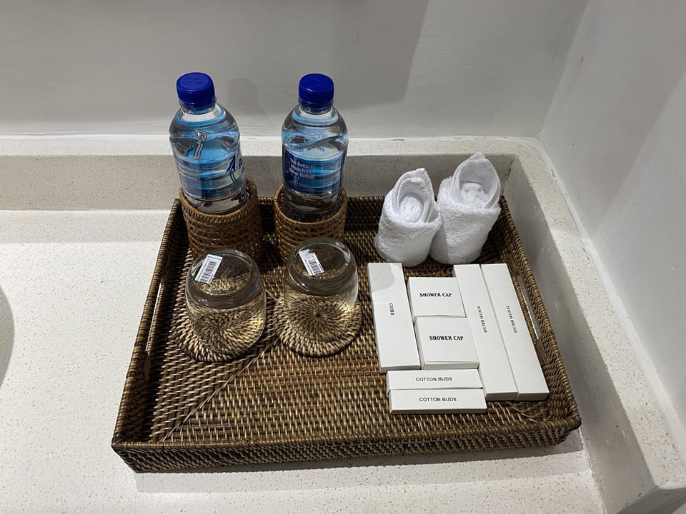 Deluxe Double Room | Bathroom | Slippers