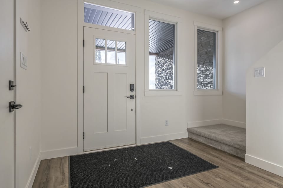Large Entryway with Heated Floors