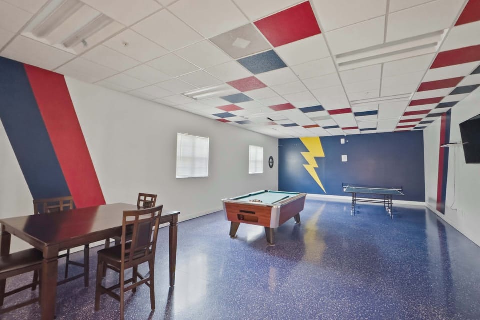 game in the club house