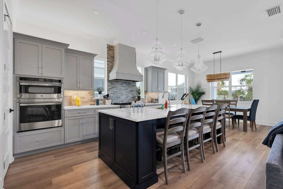 House, Multiple Beds (Holiday House, Pool Home 28) | Private kitchen | Coffee/tea maker, cleaning supplies, paper towels