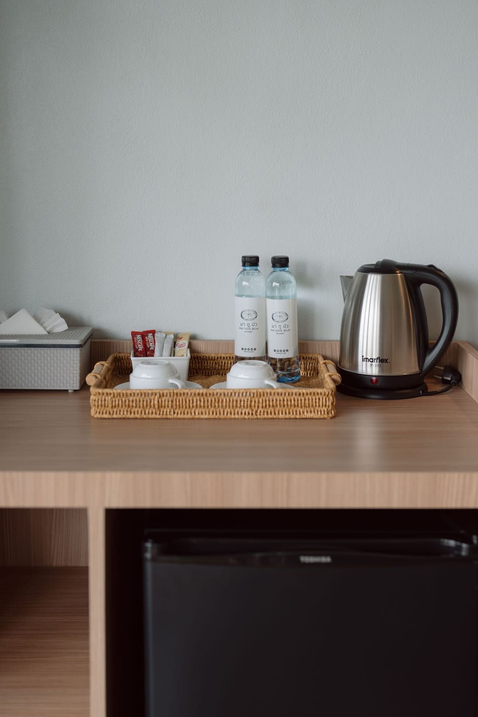 Deluxe Double or Twin Room | Minibar, in-room safe, desk, laptop workspace