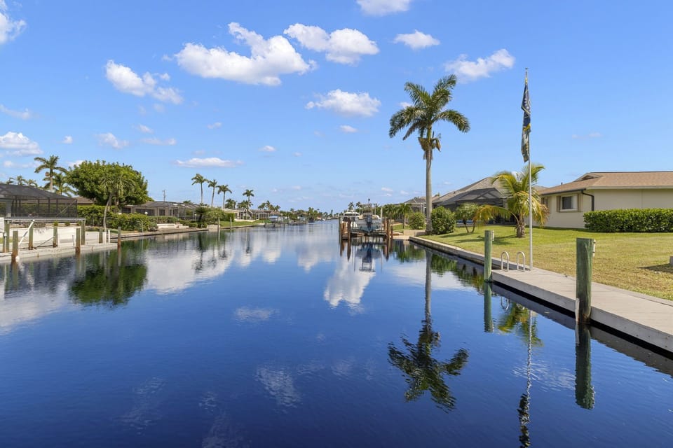 The calm waters of the canal means you can see all the wildlife that pass by