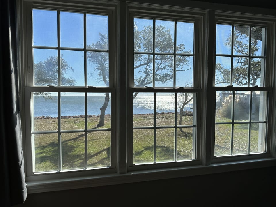 View from king bedroom.