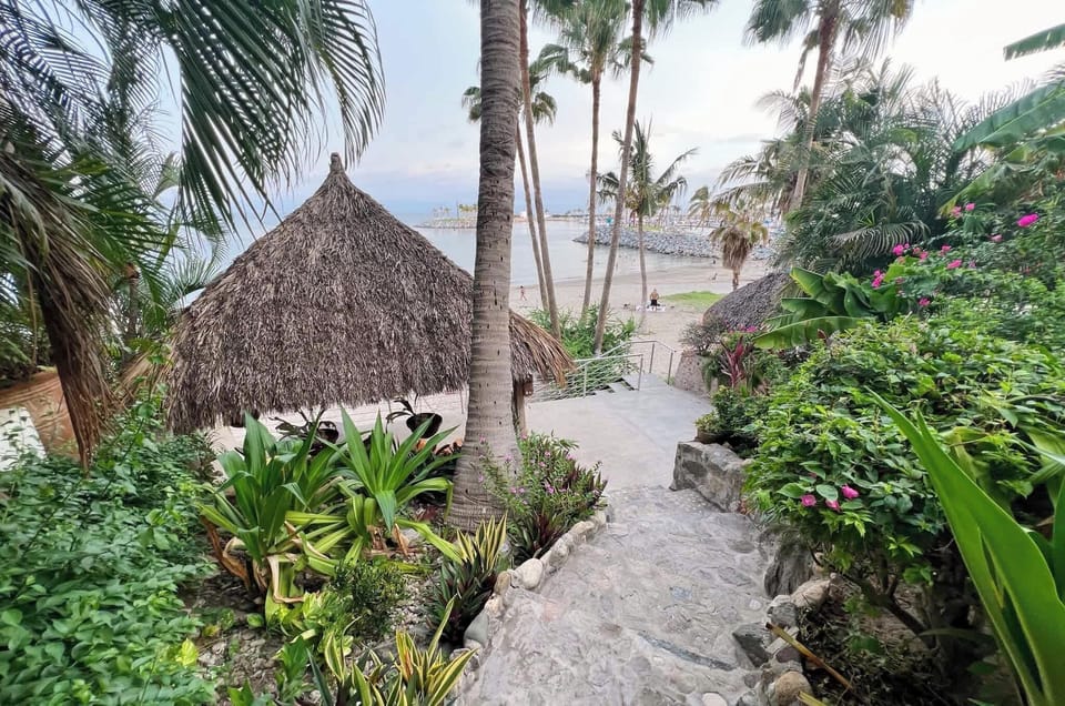 Pool and private beach access