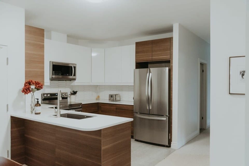 Fully equipped and modern kitchen