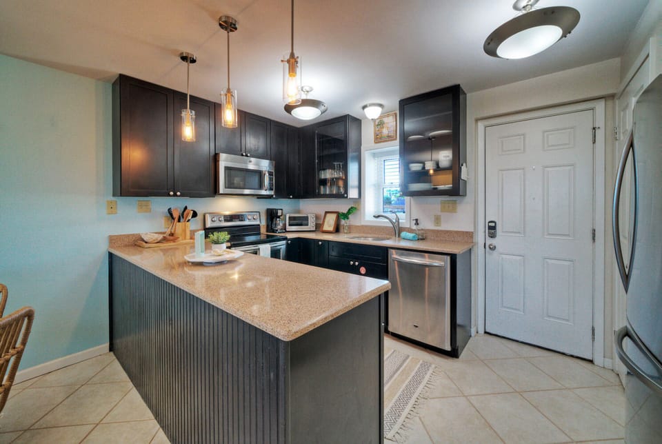 Kitchen sophistication.