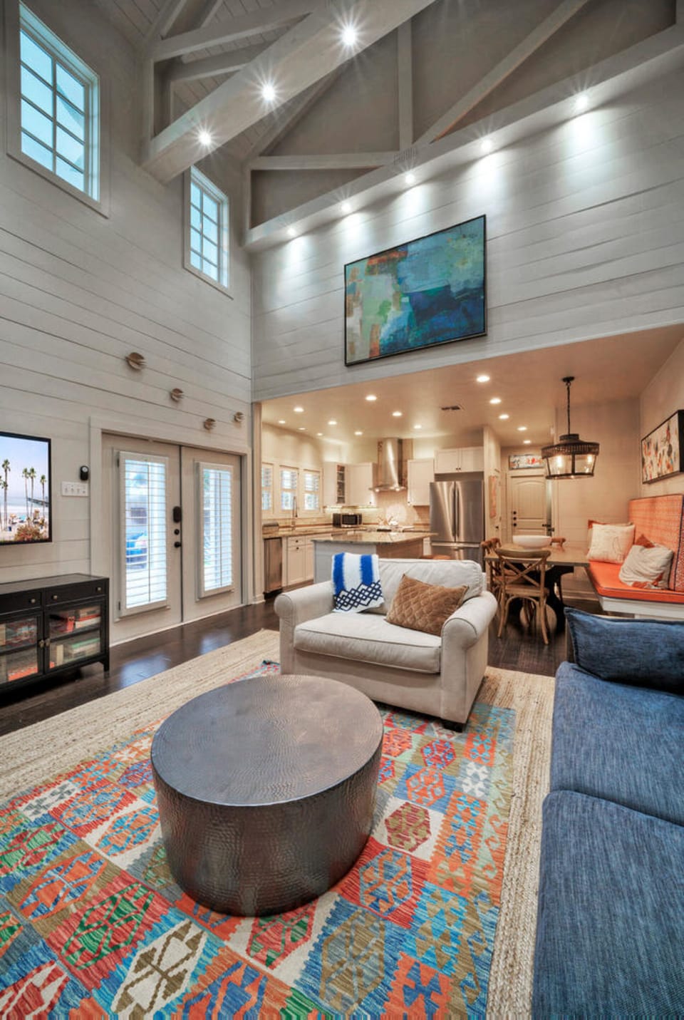 Comfortable living spaces.