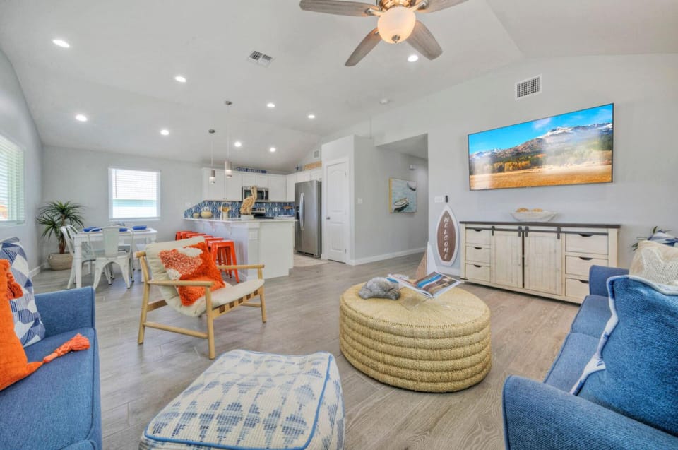 Open concept design.