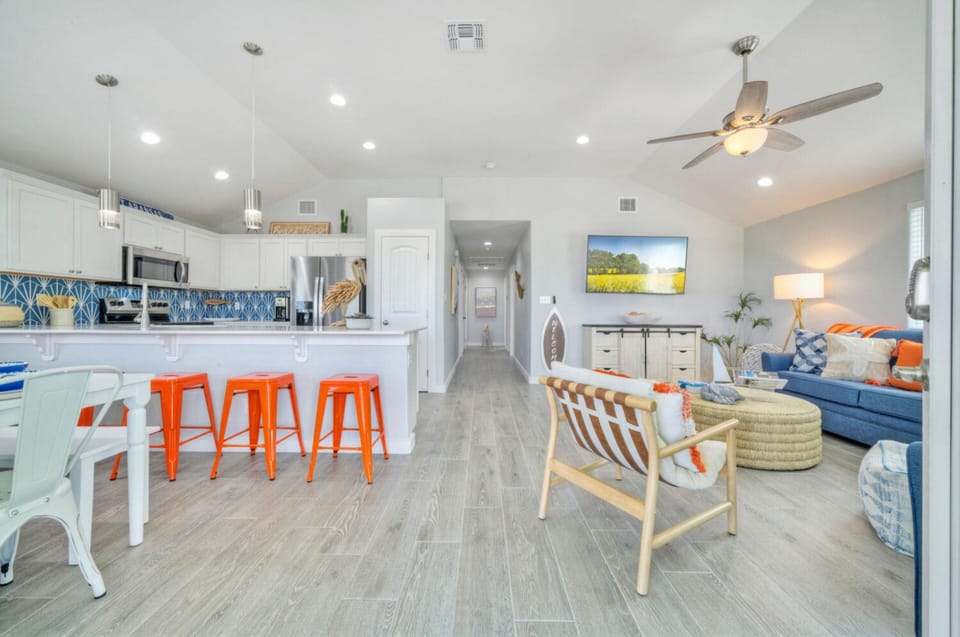 Open concept design.