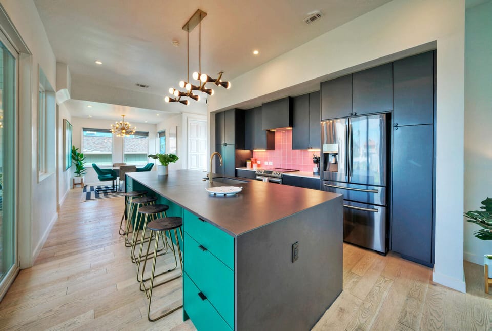 Fully-equipped kitchen.