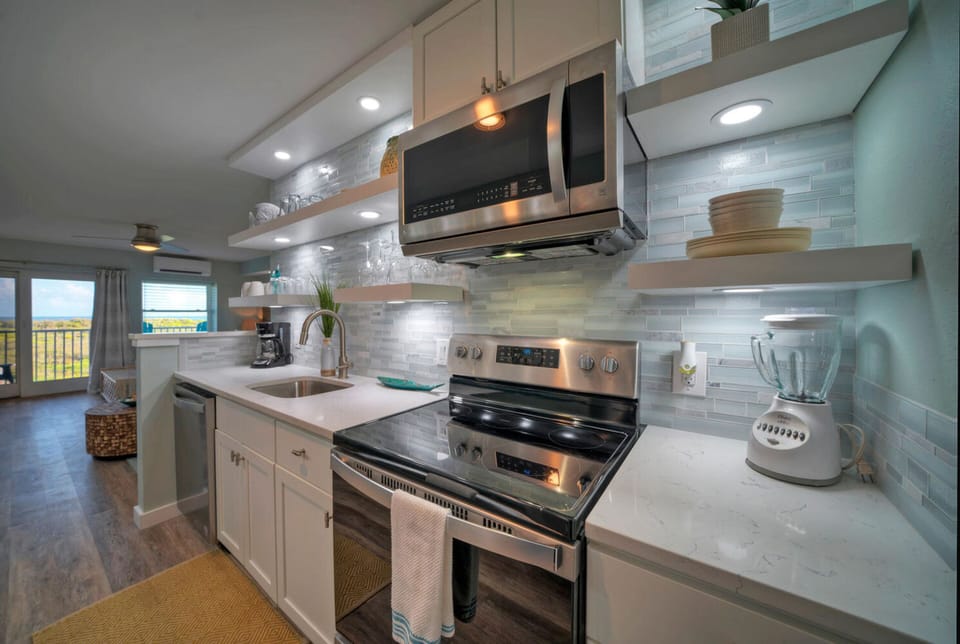 Upgraded appliances.
