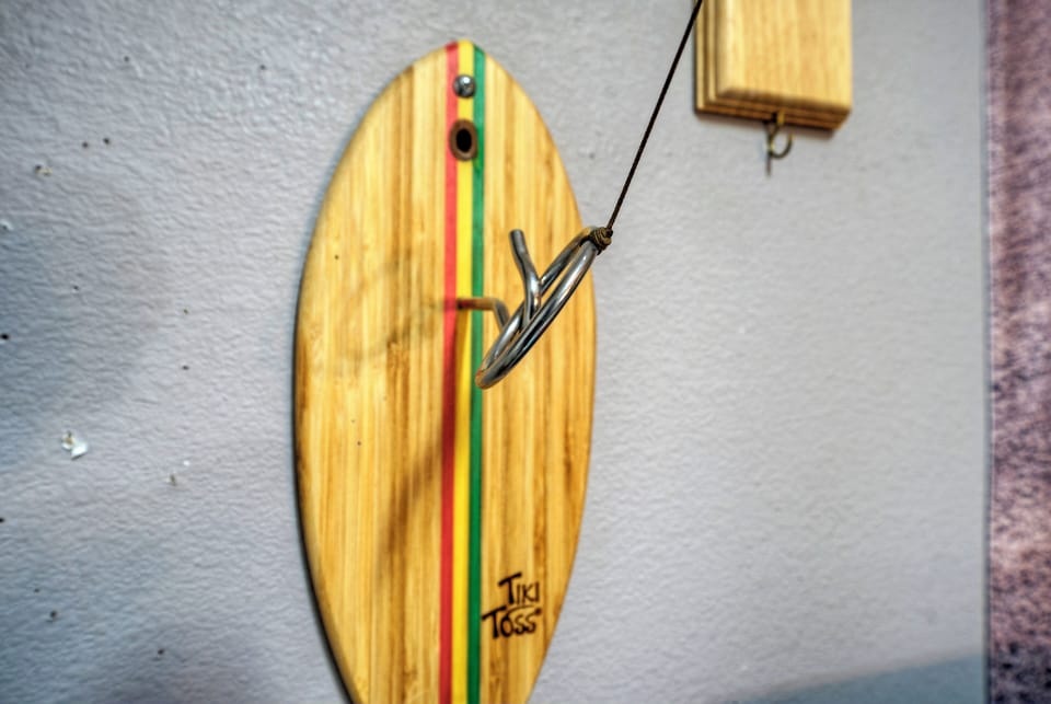 Tiki toss.
